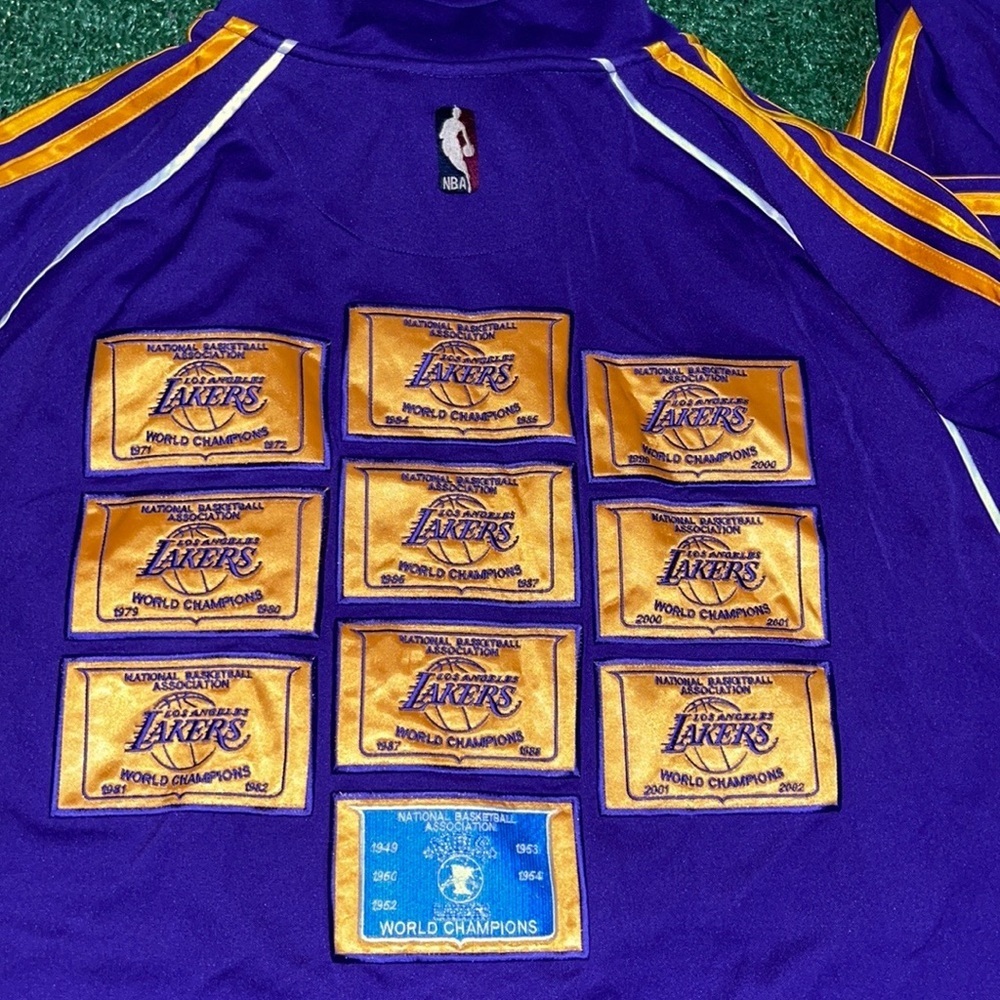 Vintage Lakers Championship Track jacket - Picture 3 of 8